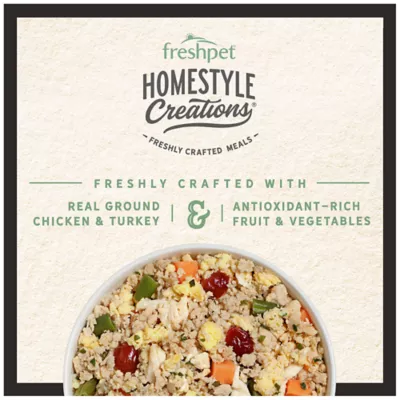 Product Freshpet® Homestyle Creations All Life Stage Dog Food - Fresh, Chicken & Turkey