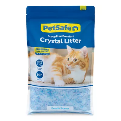 Product PetSafe® ScoopFree® Premium Crystal Cat Litter - Fresh Scent - Superior Odor Control - 8 lb