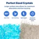 Product PetSafe® ScoopFree® Premium Crystal Cat Litter - Fresh Scent - Superior Odor Control - 8 lb