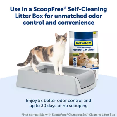 Product PetSafe® ScoopFree® Premium Natural Cat Litter - Natural Non-Clumping - 8 lb Bag