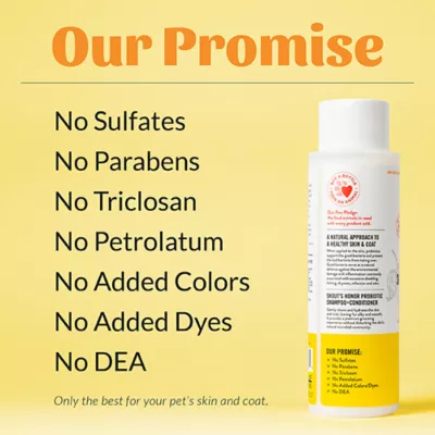 Product Skout's Honor® Pet Supply Company Cat Probiotic Honeysuckle Shampoo + Conditioner