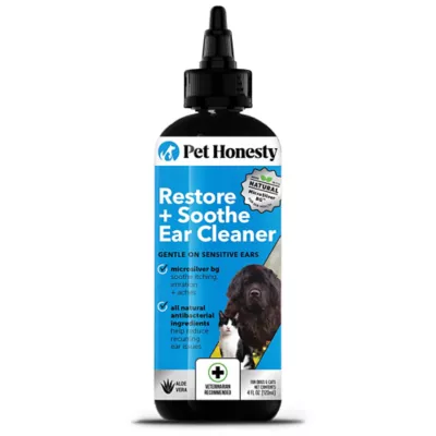 Product Pet Honesty Restore + Soothe Dog and Cat Ear Cleaner