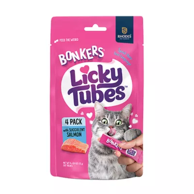 Product Bonkers Mixx Lickable Cat Treats - 4 Count
