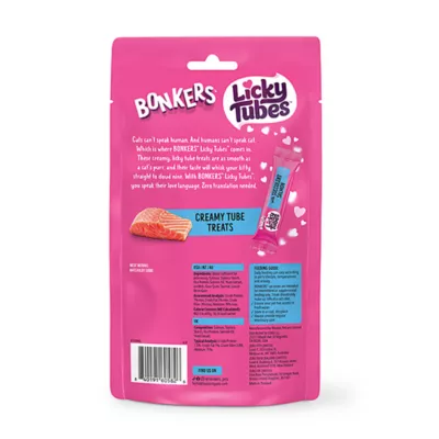 Product Bonkers Mixx Lickable Cat Treats - 4 Count