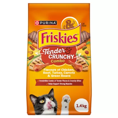 Product Friskies Dry Cat Food - Grillers Combo Assorted Flavours, 1.4 kg