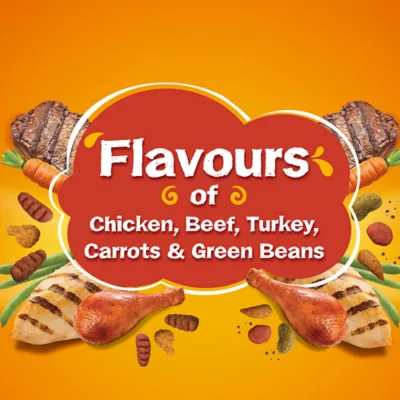 Product Friskies Dry Cat Food - Grillers Combo Assorted Flavours, 1.4 kg