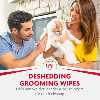 Product FURminator deShedding Grooming Cat Wipes