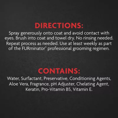 Product FURminator® Rinse-Free deShedding Spray for Cats