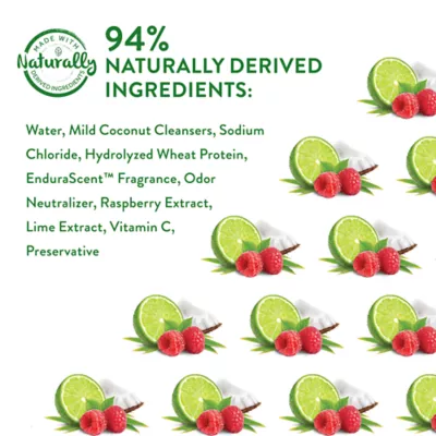Product TropiClean® Raspberry & Lime 3-in1 Deodorizing Pet Shampoo