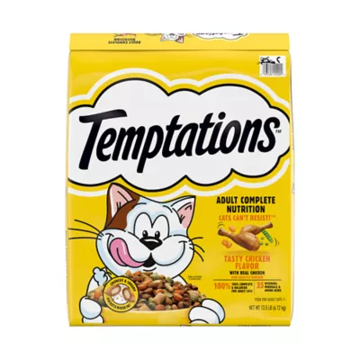 Product Temptations Adult Complete Nutrition Dry Cat Food - Tasty Chicken
