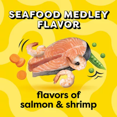 Product Temptations Adult Complete Nutrition Dry Cat Food - Seafood Medley