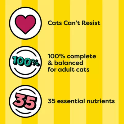 Product Temptations Adult Complete Nutrition Dry Cat Food - Seafood Medley