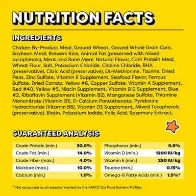 Product Temptations Adult Complete Nutrition Dry Cat Food - Seafood Medley