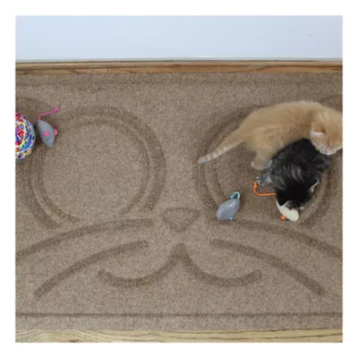 Product Bungalow Flooring Waterhog Kitty Face Pet Mat