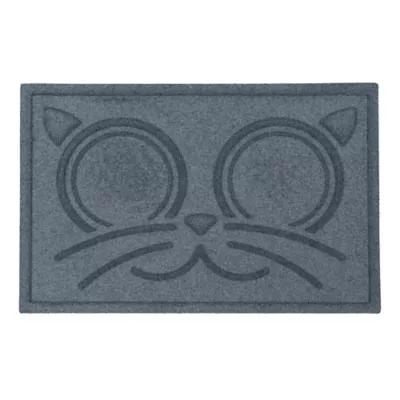 Product Bungalow Flooring Waterhog Kitty Face Pet Mat