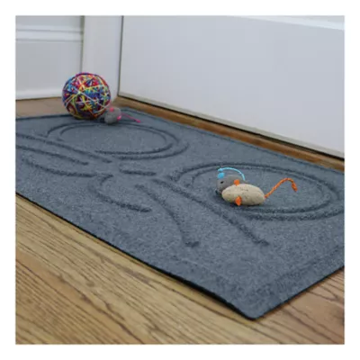 Product Bungalow Flooring Waterhog Kitty Face Pet Mat