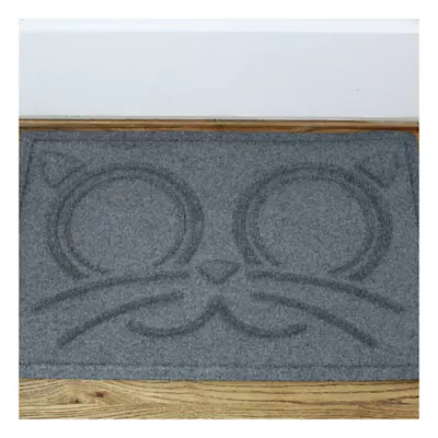 Product Bungalow Flooring Waterhog Kitty Face Pet Mat