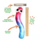 Product Meowijuana® Plush Gummy Worm Cat Toy