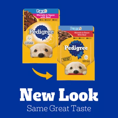 Product Pedigree Puppy Ground Morsels Beef 3.5 OZ