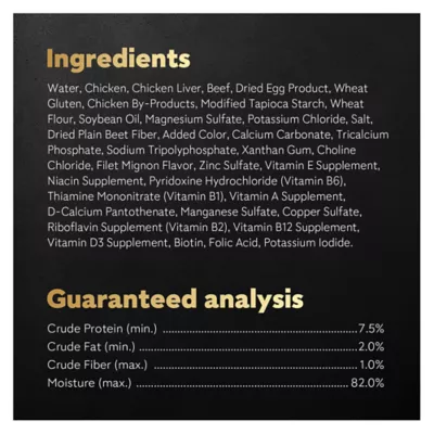 Product CESAR Filets in Gravy Wet Dog Food Filet Mignon Flavor, 1.76 oz. Mini-Pouch