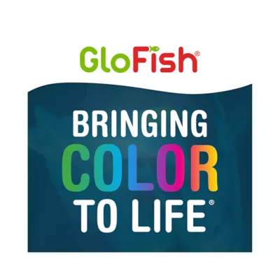 Product GloFish® Artificial Orange & Pink Leaf Plant