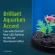 Product GloFish® Artificial Green & White Leaf Plant