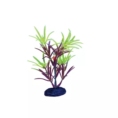 Product GloFish® Artificial Orange & Yellow Leaf Plant