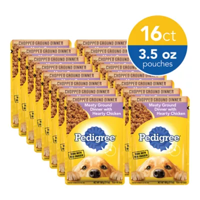 Product Pedigree Hearty Chicken Pouch 3.5 OZ