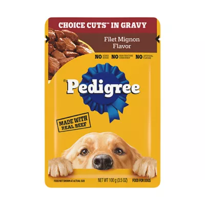 Product Pedigree Filet Mignon Pouch 3.5 OZ