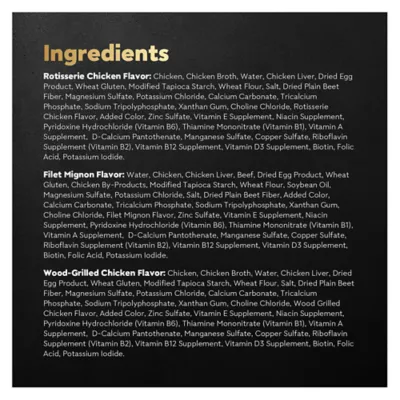 Product CESAR Filets in Gravy Wet Dog Food Variety Pack Mini-Pouch 40 Count