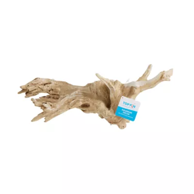 Product Top Fin® White Washed Wood Aquarium Ornament
