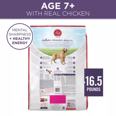 Product Purina ONE Plus Vibrant Maturity Adult 7+ Senior Dry Dog Food 16.5 lb