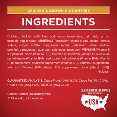 Product Purina ONE Classic Ground Entree Variety Pack Wet Dog Food 13 oz 6 ct