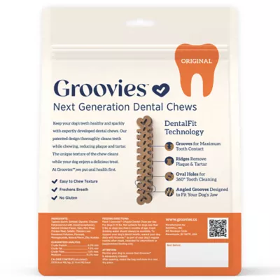 Product Groovies Next Generation Dental Chews - Small
