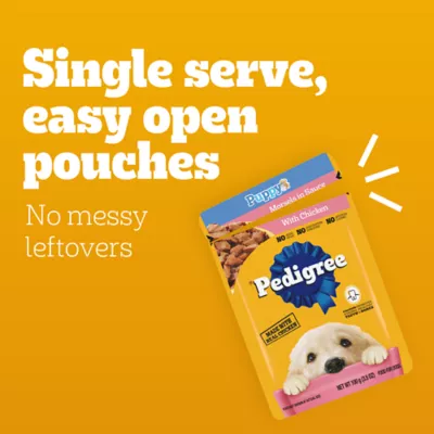 Product Pedigree Puppy Chicken, Beef, & Turkey Variety Pack 18 CT 63 OZ