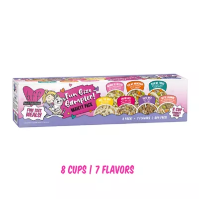 Product Weruva BFF Adult Dog Food - Fun Size Sampler! Wet Dog Food Variety Pack, 8ct