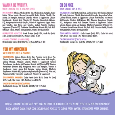 Product Weruva BFF Adult Dog Food - Fun Size Sampler! Wet Dog Food Variety Pack, 8ct