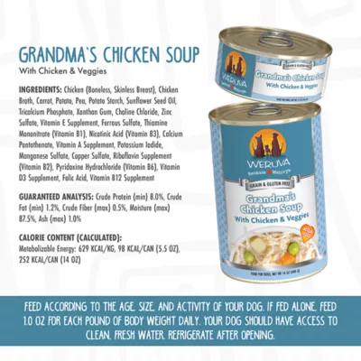 Product Weruva Dog Classic Adult Wet Dog Food - Grain Free, Shreds in Pumpkin Soup, 14 oz