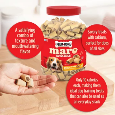 Product Milk-Bone Peanut Butter Maro Snacks 40 OZ
