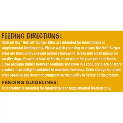 Product Rachel Ray Nutrish Burger Bits 30 OZ