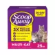 Product Scoop Away Multi-Cat Clumping Litter With Meadow Fresh Scent, Box, 25 LB