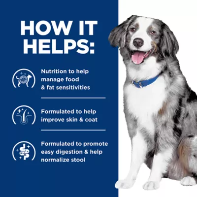 Product Hill's Prescription Diet Z/D Food Sensitivities Low Fat Hydrolyzed Soy Recipe Dry Dog Food - Chicken