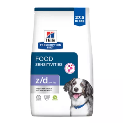Product Hill's Prescription Diet Z/D Food Sensitivities Low Fat Hydrolyzed Soy Recipe Dry Dog Food - Chicken