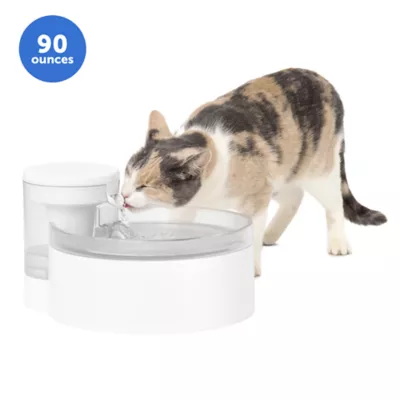 Product PetSafe® Outlast Pumpless Hydropspin Water Fountain 90 oz - Water Filter Included