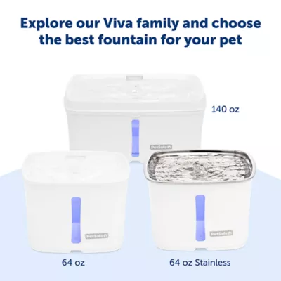 Product PetSafe® Viva Pet Water Fountain - 1.8L/64 oz - Filters Included