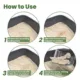 Product Almo Clumping all-natural cat litter - Biodegradable Compostable
