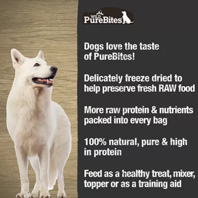 Product PureBites Freeze Dried Bison Liver Dog Treats