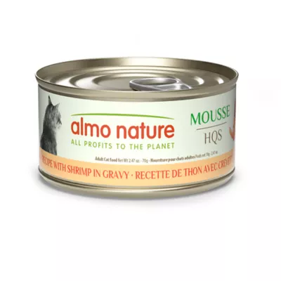 Product Almo Nature Wet Cat Food - HQS Mousse Tuna Recipe with Shrimp