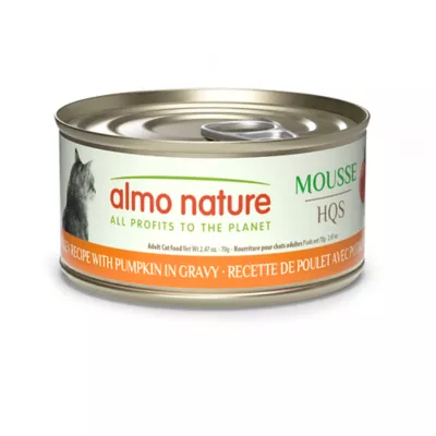 Product Almo Nature Wet Cat Food - HQS Mousse Chicken with Pumpkin in Gravy