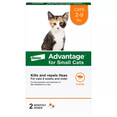 Product Advantage Topical Cat Flea Treatment and Prevention For Small Cats 2-9 lbs.